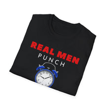 Load image into Gallery viewer, "REAL MEN" Unisex Softstyle T-Shirt
