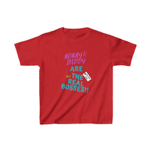 Load image into Gallery viewer, TELL'EM UNC MOM & DAD ARE "NOT" BOSS Kids Heavy Cotton™ Tee