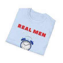 Load image into Gallery viewer, "REAL MEN" Unisex Softstyle T-Shirt