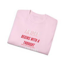 Load image into Gallery viewer, IDEAS, THOUGHTS, & PLANS Unisex Ultra Cotton Tee