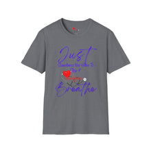 Load image into Gallery viewer, JUST BREATHE PURPLE Unisex T-Shirt