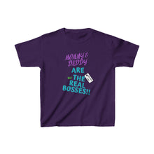 Load image into Gallery viewer, TELL'EM UNC MOM & DAD ARE "NOT" BOSS Kids Heavy Cotton™ Tee