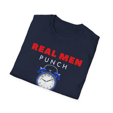 Load image into Gallery viewer, "REAL MEN" Unisex Softstyle T-Shirt