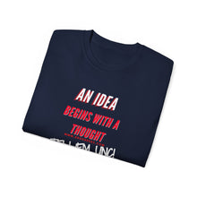 Load image into Gallery viewer, IDEAS, THOUGHTS, & PLANS Unisex Ultra Cotton Tee