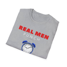 Load image into Gallery viewer, "REAL MEN" Unisex Softstyle T-Shirt