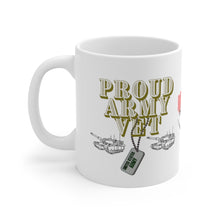 Load image into Gallery viewer, PROUD ARMY VETERAN Ceramic Mug 11oz by DRSORDERZ.COM