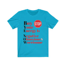 Load image into Gallery viewer, "BOY STOP" Bye Now Short Sleeve Tee