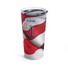 Load image into Gallery viewer, PROUD NAVY VETERAN Tumbler 20oz "PERSONALIZED UPON REQUEST. SEND NAME TO UNCLETRACY55@GMAIL.COM