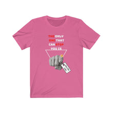 Load image into Gallery viewer, TELL'EM UNC Unisex ONLY YOU CAN STOP YOU Short Sleeve Tee