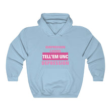 Load image into Gallery viewer, TELLEMUNC SUPPRESSION CAUSES DEPRESSION Unisex Heavy Blend™ Hooded Sweatshirt