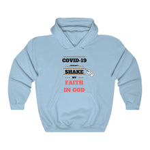Load image into Gallery viewer, TELL'EM UNC COVID COULDN'T SHAKE MY FAITH Unisex Heavy Blend™ Hooded Sweatshirt