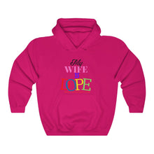 Load image into Gallery viewer, MY WIFE IS DOPE Heavy Blend™ Hooded Sweatshirt