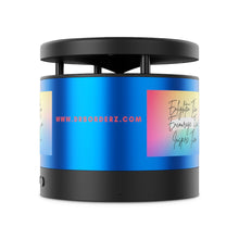 Load image into Gallery viewer, Enlighten Encourage & Inspire Metal Bluetooth Speaker and Wireless Charging Pad