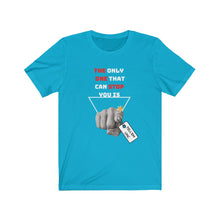 Load image into Gallery viewer, TELL'EM UNC Unisex ONLY YOU CAN STOP YOU Short Sleeve Tee