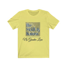 Load image into Gallery viewer, NGL Unisex BE STILL & KNOW BLUE Short Sleeve Tee