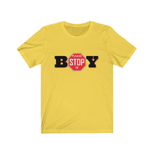 Load image into Gallery viewer, "BOY STOP" LADIES Jersey Short Sleeve Tee