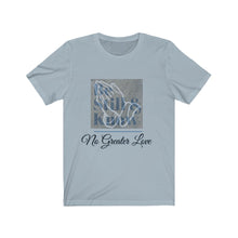 Load image into Gallery viewer, NGL Unisex BE STILL & KNOW BLUE Short Sleeve Tee