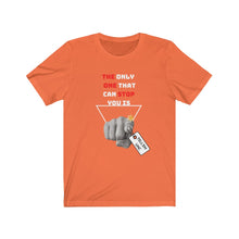 Load image into Gallery viewer, TELL'EM UNC Unisex ONLY YOU CAN STOP YOU Short Sleeve Tee