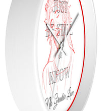 Load image into Gallery viewer, NGL Just Be Still & Know Wall clock