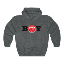 Load image into Gallery viewer, "BOY STOP" LADIES Heavy Blend™ Hooded Sweatshirt