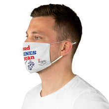 Load image into Gallery viewer, "PROUD MARINES VET" FABRIC Face Mask