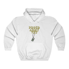 Load image into Gallery viewer, PROUD ARMY VET Heavy Blend™ Hooded Sweatshirt