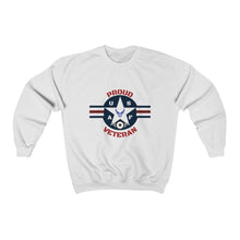 Load image into Gallery viewer, "PROUD AIR FORCE VETERAN" Unisex Heavy Blend™ Crewneck Sweatshirt