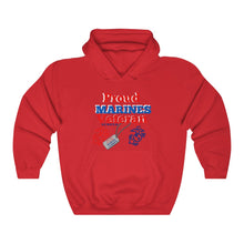 Load image into Gallery viewer, "PROUD MARINES VETERAN" Unisex Heavy Blend™ Hooded Sweatshirt