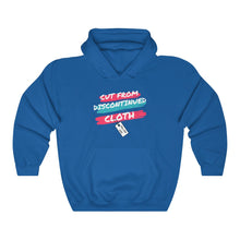 Load image into Gallery viewer, TELL'EM UNC CUT FROM DISCONTINUED CLOTH Unisex Heavy Blend™ Hooded Sweatshirt