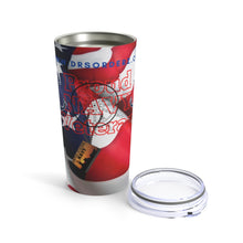 Load image into Gallery viewer, PROUD NAVY VETERAN Tumbler 20oz "PERSONALIZED UPON REQUEST. SEND NAME TO UNCLETRACY55@GMAIL.COM