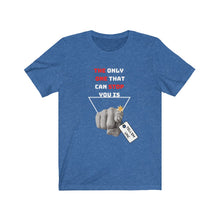 Load image into Gallery viewer, TELL'EM UNC Unisex ONLY YOU CAN STOP YOU Short Sleeve Tee