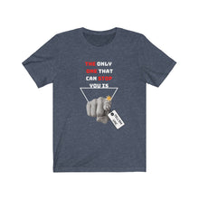 Load image into Gallery viewer, TELL'EM UNC Unisex ONLY YOU CAN STOP YOU Short Sleeve Tee