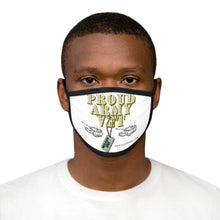 Load image into Gallery viewer, "PROUD ARMY VET" Mixed-Fabric Face Mask