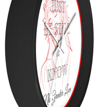 Load image into Gallery viewer, NGL Just Be Still & Know Wall clock