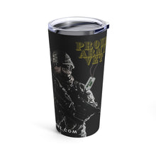 Load image into Gallery viewer, PROUD ARMY VET Tumbler 20oz PERSONALIZED UPON REQUEST. SEND NAME TO UNCLETRACYY55@GMAIL.COM