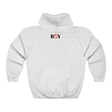 Load image into Gallery viewer, "BOY STOP" LADIES Heavy Blend™ Hooded Sweatshirt