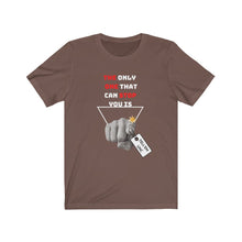 Load image into Gallery viewer, TELL'EM UNC Unisex ONLY YOU CAN STOP YOU Short Sleeve Tee