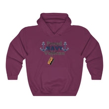 Load image into Gallery viewer, "PROUD NAVY VET" Unisex Heavy Blend™ Hooded Sweatshirt