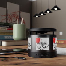 Load image into Gallery viewer, DRS ORDERZ Logo Metal Bluetooth Speaker and Wireless Charging Pad
