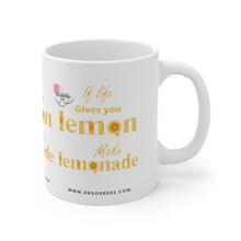 Load image into Gallery viewer, "MAKE LEMONADE" Ceramic Mug 11oz