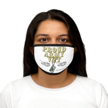 Load image into Gallery viewer, "PROUD ARMY VET" Mixed-Fabric Face Mask