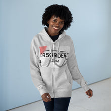 Load image into Gallery viewer, "DRS ORDERZ" Unisex Premium Full Zip Hoodie