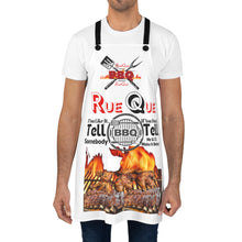 Load image into Gallery viewer, White Customized RueQue Apron
