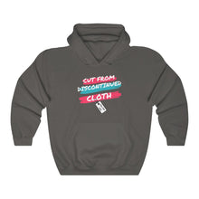 Load image into Gallery viewer, TELL&#39;EM UNC CUT FROM DISCONTINUED CLOTH Unisex Heavy Blend™ Hooded Sweatshirt
