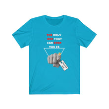 Load image into Gallery viewer, TELL&#39;EM UNC Unisex ONLY YOU CAN STOP YOU Short Sleeve Tee
