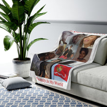 Load image into Gallery viewer, Custom Plush Blanket for The Barfield Family
