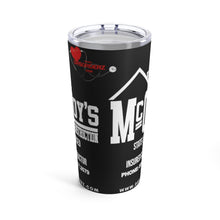 Load image into Gallery viewer, McCoy&#39;s Construction Black Tumbler 20oz
