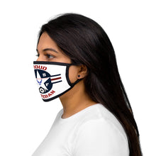 Load image into Gallery viewer, &quot;PROUD AIR FORCE VET&quot; Mixed-Fabric Face Mask
