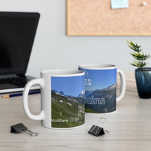 Load image into Gallery viewer, FAITH MOVES MOUNTAINS Ceramic Mug 11oz
