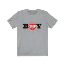 Load image into Gallery viewer, &quot;BOY STOP&quot; LADIES Jersey Short Sleeve Tee
